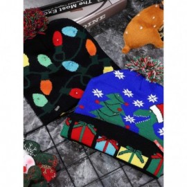Skullies & Beanies Pieces Christmas Beanie Sweater - C018ALM0K7T $15.20