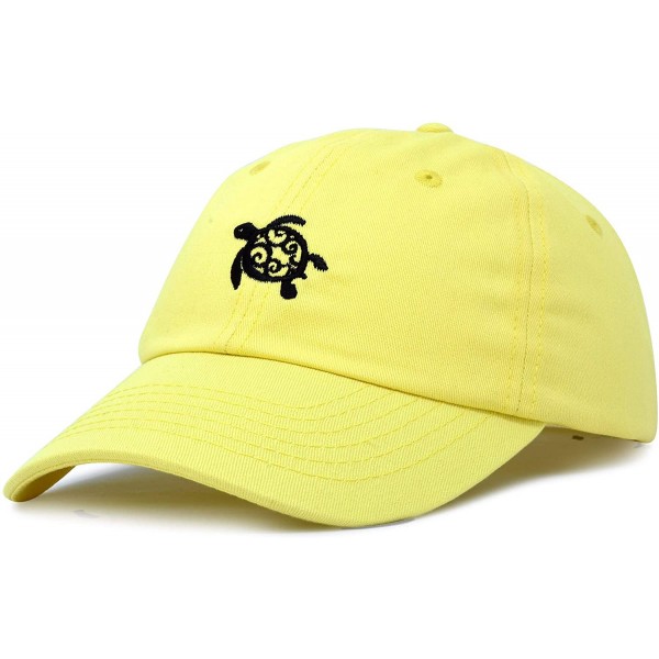 Baseball Caps Turtle Hat Nature Womens Baseball Cap - Minion Yellow - CM18M9UONRL $10.78