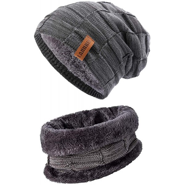 Skullies & Beanies 2 Pieces Beanie Winter Slouchy - CC18A8KRL68 $11.26