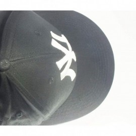 Baseball Caps Men Women Fashion Adult Adjustable Baseball Cap 100% Cotton Black - CV18SM93QGT $7.96