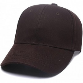 Baseball Caps Custom Embroidered Adjustable Embroidery Baseball Cowboy Caps Men Women Text Gift - Brown - CM18H84H9ET $19.36