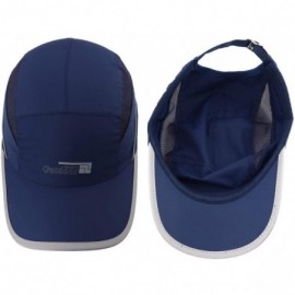 Baseball Caps Running Cap Water Repellent Sport Hat for Men (7-7 1/2) - Original Version Navy - CV18EMHCWI3 $10.50