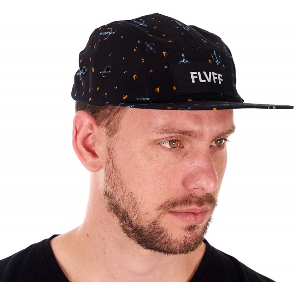 Baseball Caps 5 Panel Hat for Men Women Flat Brim Baseball Cap Urban Street Camper Hats (P1) - Cactus - CR18IHRA20A $12.36