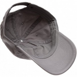 Baseball Caps Plain Stonewashed Cotton Adjustable Hat Low Profile Baseball Cap. - Grey - CQ12NAI862N $9.26