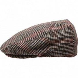 Newsboy Caps Men's Collection Wool Blend Herringbone Tweed Newsboy Ivy Hat with Dress Socks. - Plaidlightbrown - CR12IJU0LQ7 ...