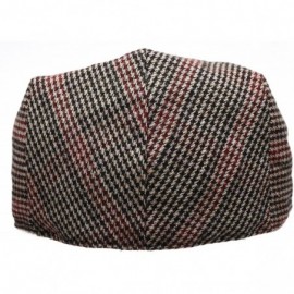 Newsboy Caps Men's Collection Wool Blend Herringbone Tweed Newsboy Ivy Hat with Dress Socks. - Plaidlightbrown - CR12IJU0LQ7 ...