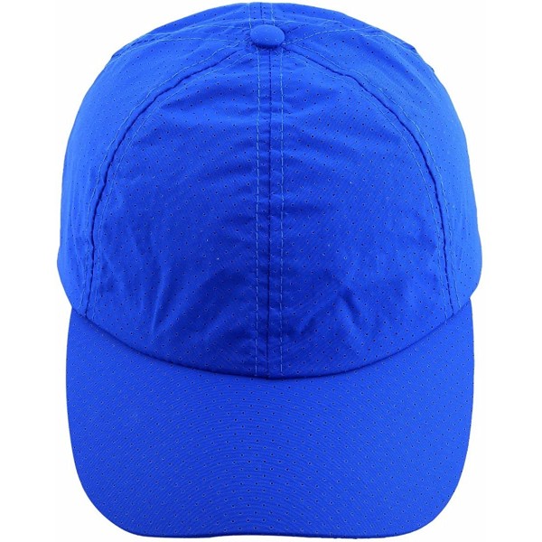 Baseball Caps Unisex Baseball Cap-Lightweight Breathable Running Quick Dry Sport Hat - D-style 1 Blue - C11802X7YAA $11.25