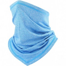 Balaclavas Summer Neck Gaiter Face Scarf/Neck Cover Headwear Face Bandana - Light Blue - CW197CTIWT6 $13.67