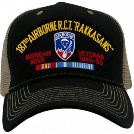 Baseball Caps 187th Airborne Regimental Combat Team - Korean War Veteran Hat/Ballcap Adjustable One Size Fits Most - C418UK0Q...