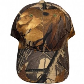 Baseball Caps Camouflage Hat with Hardwood Pattern- to Choose from - Brown Camo - CT12D8MCBQ9 $9.14