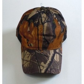 Baseball Caps Camouflage Hat with Hardwood Pattern- to Choose from - Brown Camo - CT12D8MCBQ9 $9.14