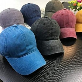 Baseball Caps Women Denim Hats Dogs Make Me Happy You Not So Much Baseball Caps Adjustable - Navy - CX196YY9N05 $12.07