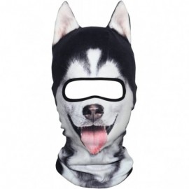 Balaclavas 3D Animal Neck Gaiter Warmer Windproof Full Face Mask Scarf for Ski Halloween Costume - 0siberian Husky - CC18I4TO...