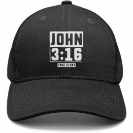 Baseball Caps John True Story Christian Unisex Cotton Denim Cowboy Cap Sports Dad Cap - Ajohn True Story - C718KR206TW $20.37