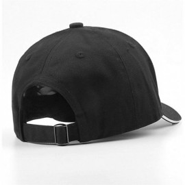 Baseball Caps Men Novel Baseball Caps Adjustable Mesh Dad Hat Strapback Cap Trucks Hats Unisex - Black-3 - CZ18AHC73K3 $14.09