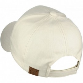 Baseball Caps Women's Embroidered Quote Adjustable Cotton Baseball Cap - Dog Mom- Beige - C0180OQY7EK $13.18