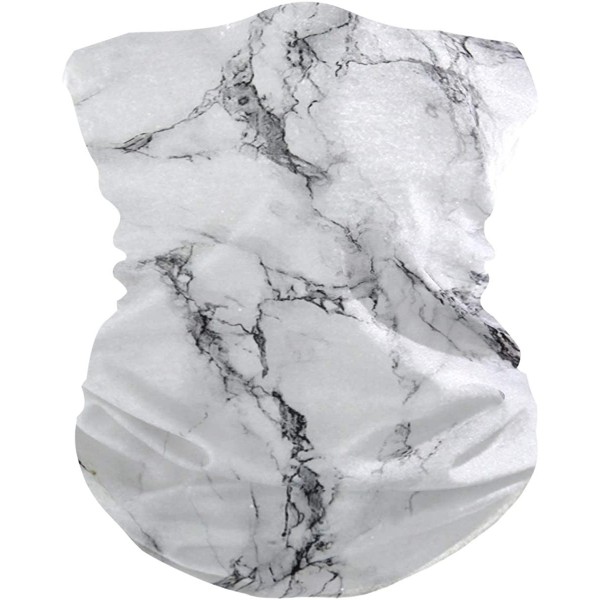 Balaclavas Texture Gaiters Seamless Recreation - 1 White Marble - CV197QOT0L3 $9.34