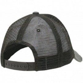 Baseball Caps Vintage Mesh Cap - Black + Chocolate - C0118B4KSMT $19.74