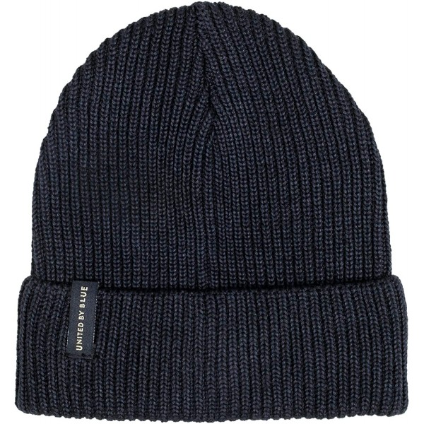 Skullies & Beanies Men's Beanie - Navy - CY18G50X33R $21.93