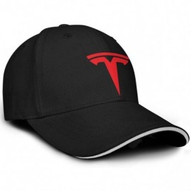 Baseball Caps Classic Tesla Car Baseball Hat for Mens Womens Trucker Cap - A Tesla-29 - CW18U4YLTAK $23.18