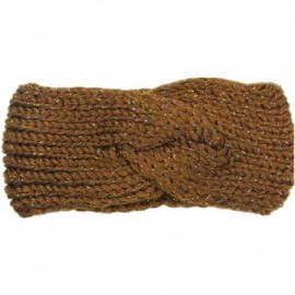 Headbands Winter Ear Warmer Headwrap Crochet Knit Hairband(n122) - Brown - CG120CA3MX5 $18.55