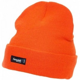 Skullies & Beanies Unisex Hi-Vis Thermal 3M Thinsulate Winter Hat - Lime - CU11J60TWBP $9.70