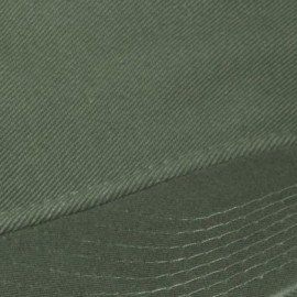 Visors Pro Style Cotton Twill Washed Visor - Olive - CH1153M7MC1 $8.56