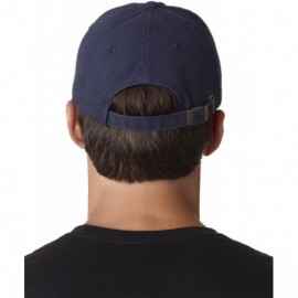 Baseball Caps Cotton Sandwich Cap - Navy/ Stone - C611GXUQ3XL $10.16