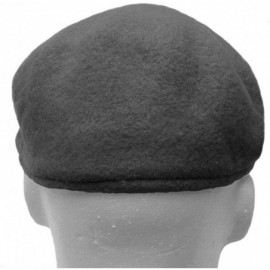 Newsboy Caps 100% Wool Ivy Cap Newsboy Hat Cabbie Golf Flat Driving Crushable - Gray - CK18624YA7N $9.81