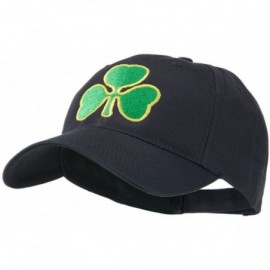 Baseball Caps Clover St.Patrick's Day Embroidered Cap - Navy - CO11FOOXRGN $17.08