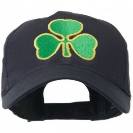 Baseball Caps Clover St.Patrick's Day Embroidered Cap - Navy - CO11FOOXRGN $17.08