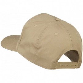 Baseball Caps NASA Logo Embroidered Patched Cap - Khaki - C111LUGXBI3 $19.51