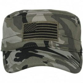 Newsboy Caps Women Men Washed Cotton Cadet Army Cap Basic Cap Military Style Hat Flat Top Cap Baseball Cap - Camouflage 3 - C...