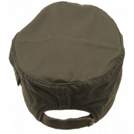 Baseball Caps Zippered Enzyme Army Cap - Olive - C1111QRJ59P $9.91