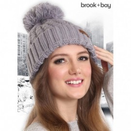 Skullies & Beanies Women's Beanies - Light Gray - C01854KOIRD $9.14