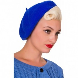 Skullies & Beanies Claire Vintage Retro Beret Hat - Champagne - C212N228U7Q $16.68