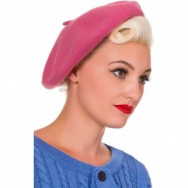 Skullies & Beanies Claire Vintage Retro Beret Hat - Champagne - C212N228U7Q $16.68