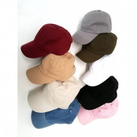 Baseball Caps Dog Paw Style Dad Hat Washed Cotton Polo Baseball Cap - Khaki - CB188OI7TY9 $18.57