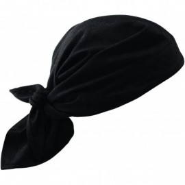 Skullies & Beanies Chill-Its 6710CT Evaporative Cooling Dew Rag- PVA Cooling- Black - Black - Each - CK118QED03D $18.52