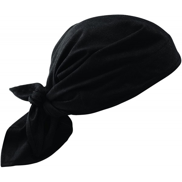 Skullies & Beanies Chill-Its 6710CT Evaporative Cooling Dew Rag- PVA Cooling- Black - Black - Each - CK118QED03D $9.39