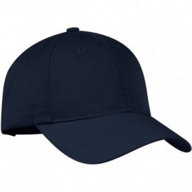 Baseball Caps Men's Nylon Twill Performance Cap - Navy - CS11NGRLXRZ $7.98