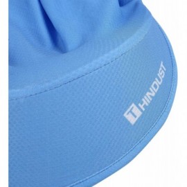 Skullies & Beanies Chemo Cap Headwear - Wrinkled Baggy Slouchy Hat For Women - Chemo Cancer Hair Loss - Blue - CK18WULZYYL $9.43
