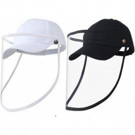 Baseball Caps Baseball Hat- Bucket Hat Men & Women- Fashion Sun Hat UV-Proof - L-black+white - CA198U6QEND $23.24