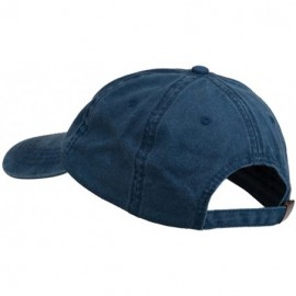 Baseball Caps Texas State Map Embroidered Washed Cotton Cap - Navy - CR11ONYSA89 $29.02