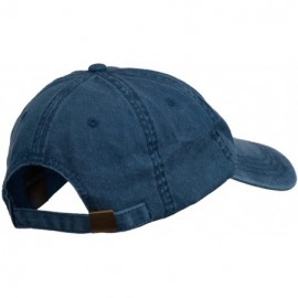 Baseball Caps Texas State Map Embroidered Washed Cotton Cap - Navy - CR11ONYSA89 $29.02