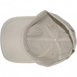 Baseball Caps Cotton Classic Dad Hat Adjustable Plain Cap Polo Style Low Profile Unstructured 1400 - Putty - CK12NAEMRMO $8.23