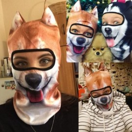 Balaclavas 3D Stand Ears Animal Balaclava Face Mask for Music Festivals- Raves- Ski- Halloween- Party Outdoor Activities - CG...