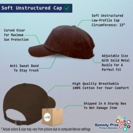 Baseball Caps Soft Baseball Cap Scuba Diving Instructor B Embroidery Dad Hats for Men & Women - Brown - CA18ZG33GGW $13.26