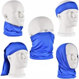 Balaclavas Protection Bandana Balaclava Running Fishing - 4pcs 2black+2blue - CI197AZTNL9 $16.87