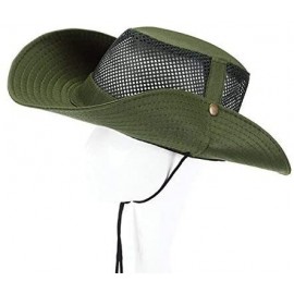 Sun Hats Packable Perfect Fishing Gardening - Olive Green - CY17YA26IN0 $10.53